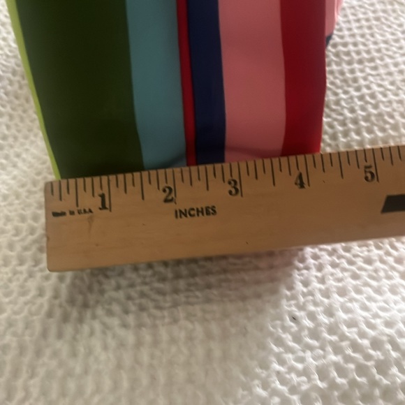 Universal Unisex Multicolored Striped Fold-up Bags by JoAnne Marie Designs - Picture 12 of 12